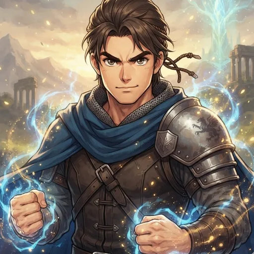 Fantasy Quest manga style preview
